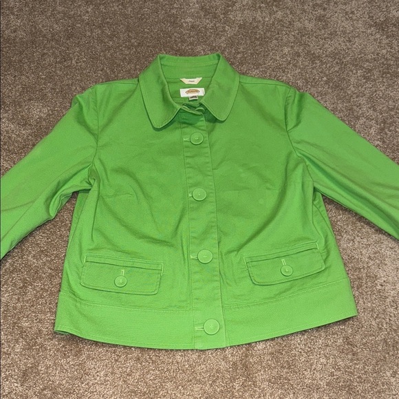 Talbots Green Stretch Blazer Jacket - size 12. B6
